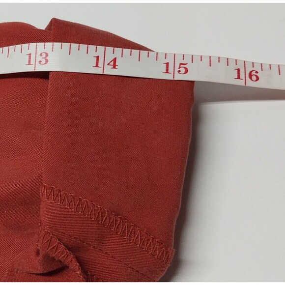 Banana Republic Women Size 0 Dusky Rose Button Front Tie Shirt Dress Lyocell New - Picture 9 of 11